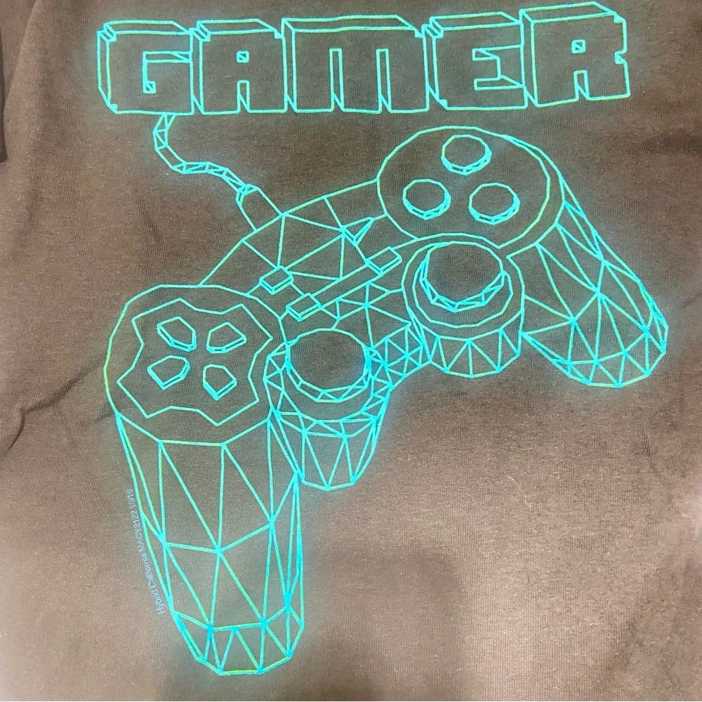 Delta Black and Blue Gaming Controller